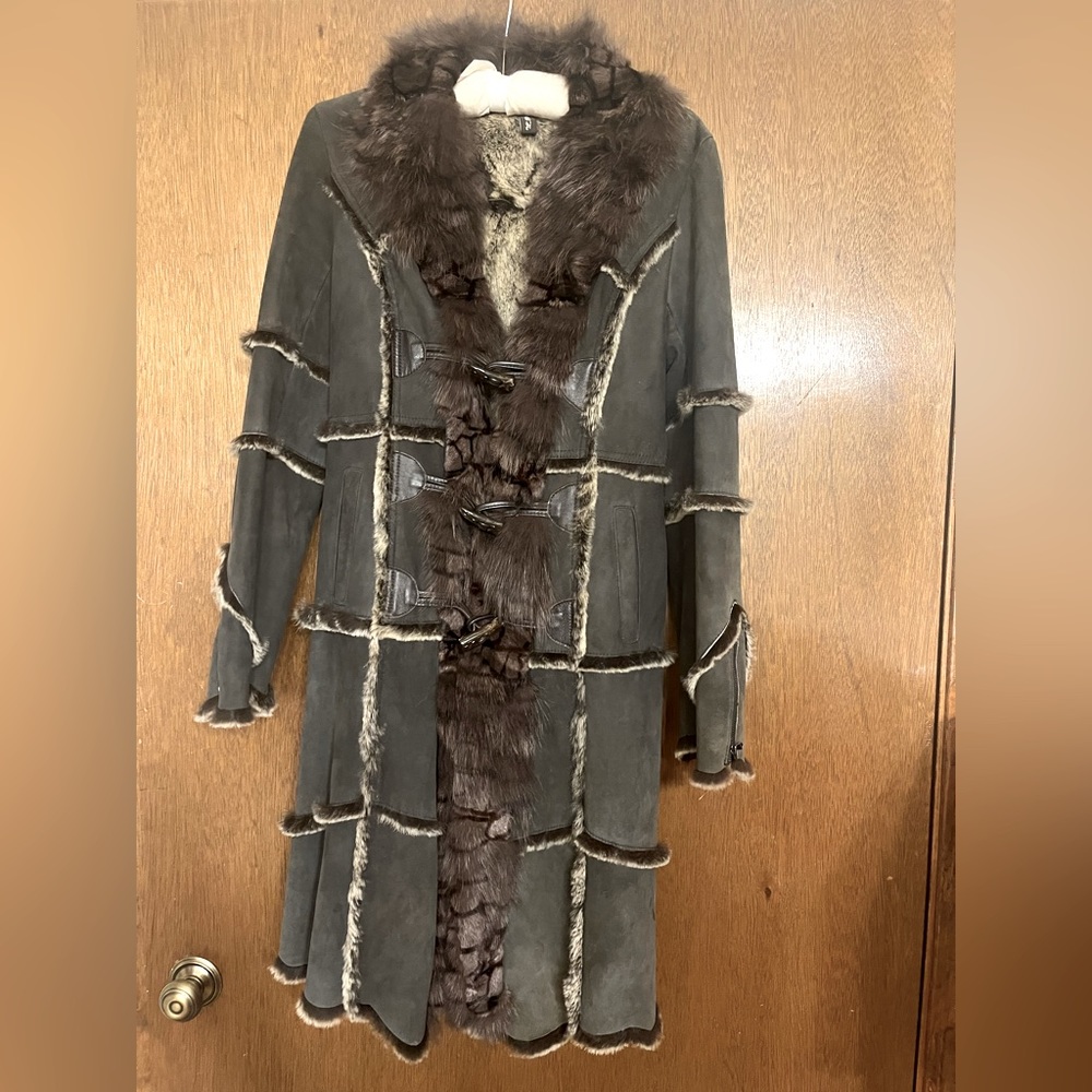 K-Yen Rabbit and Fox Fur Coat